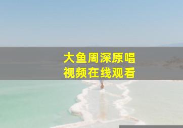 大鱼周深原唱视频在线观看