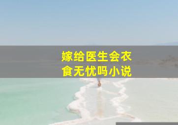 嫁给医生会衣食无忧吗小说