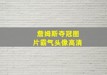 詹姆斯夺冠图片霸气头像高清