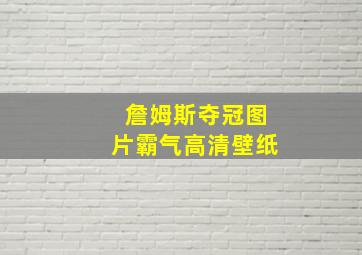 詹姆斯夺冠图片霸气高清壁纸